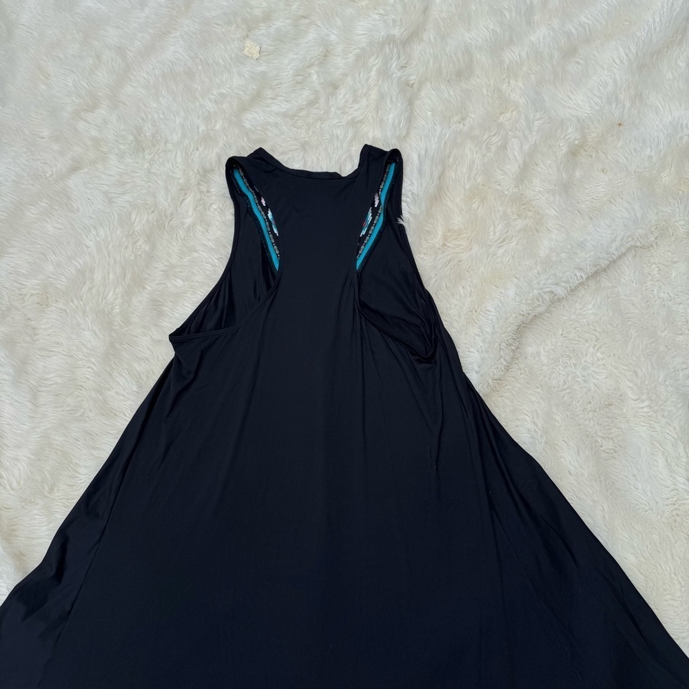 Coco Reef Black Asymmetrical Swim Coverup - Picture 8 of 10